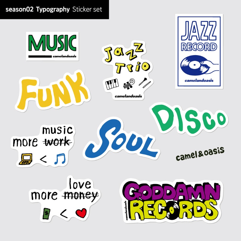 [sticker] season02 Typography