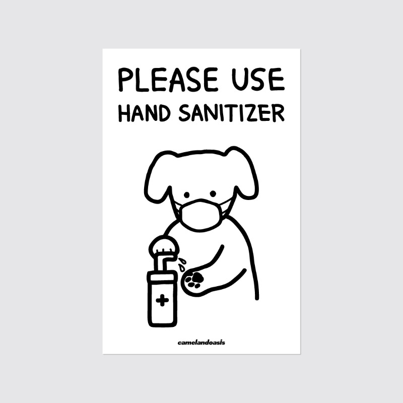 [sticker] New Normal Life : Hand Sanitizer