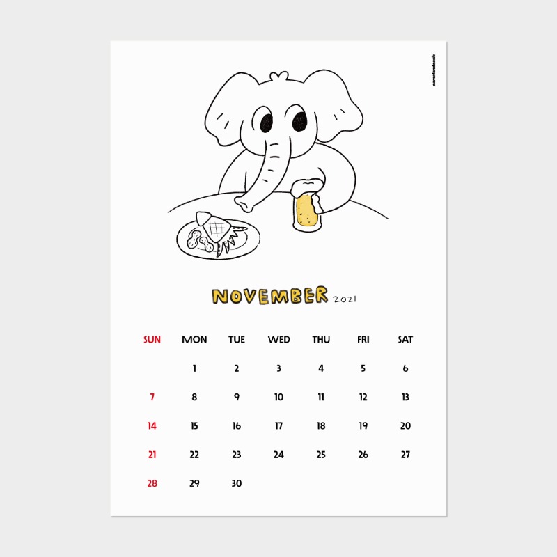 [calendar] November 2021
