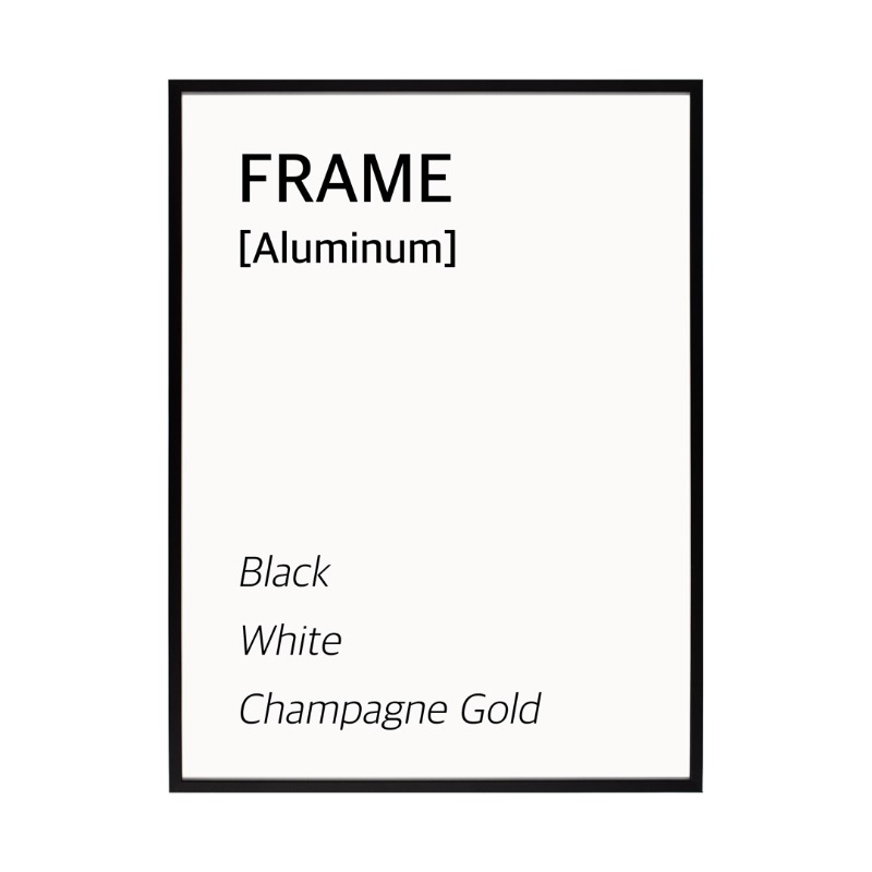 [frame] 알루미늄 액자 (주문제작)